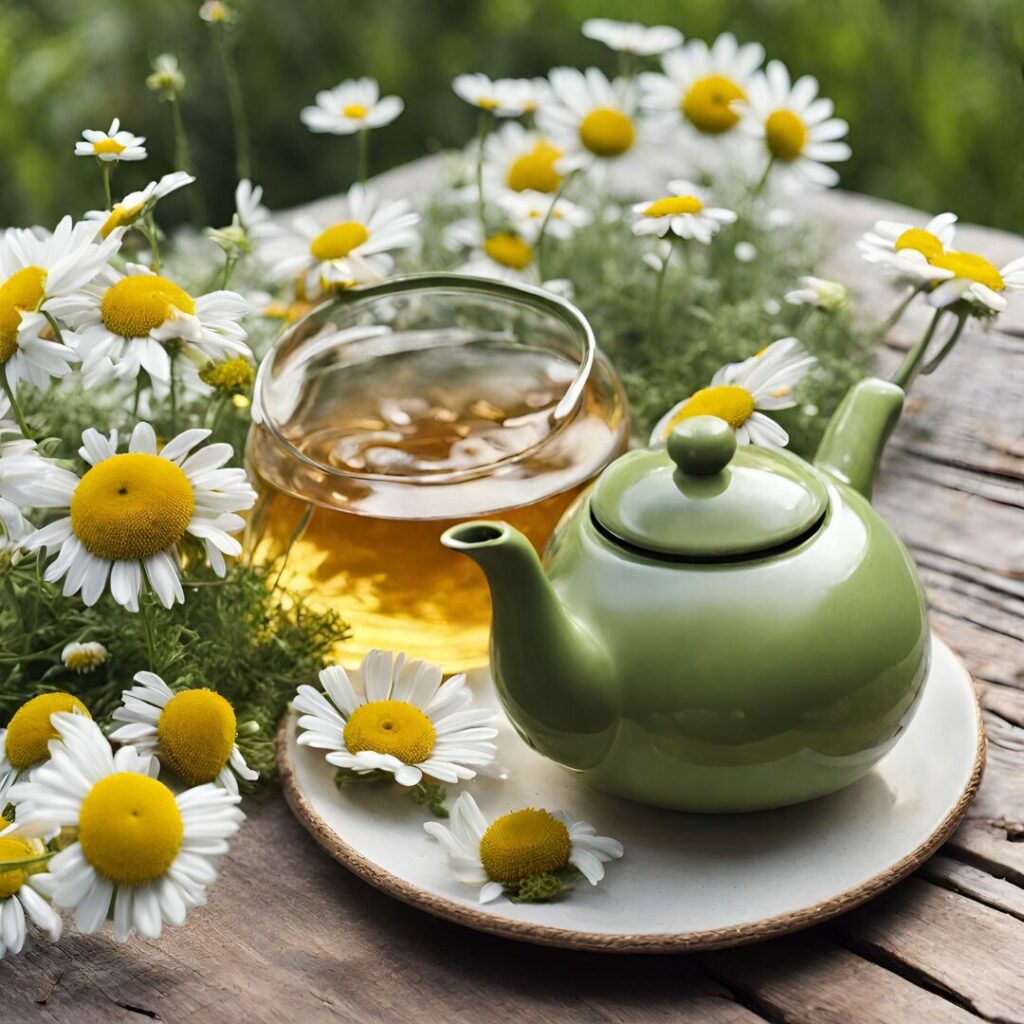 Enjoy chamomile tea on its own or mix it up by adding other herbs or honey